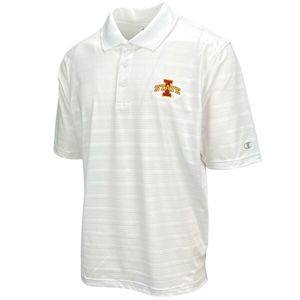 Champion® I-State White Stripe Polo